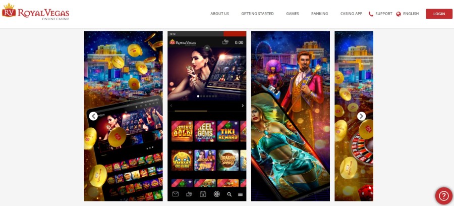 Royal Vegas Casino Mobile App