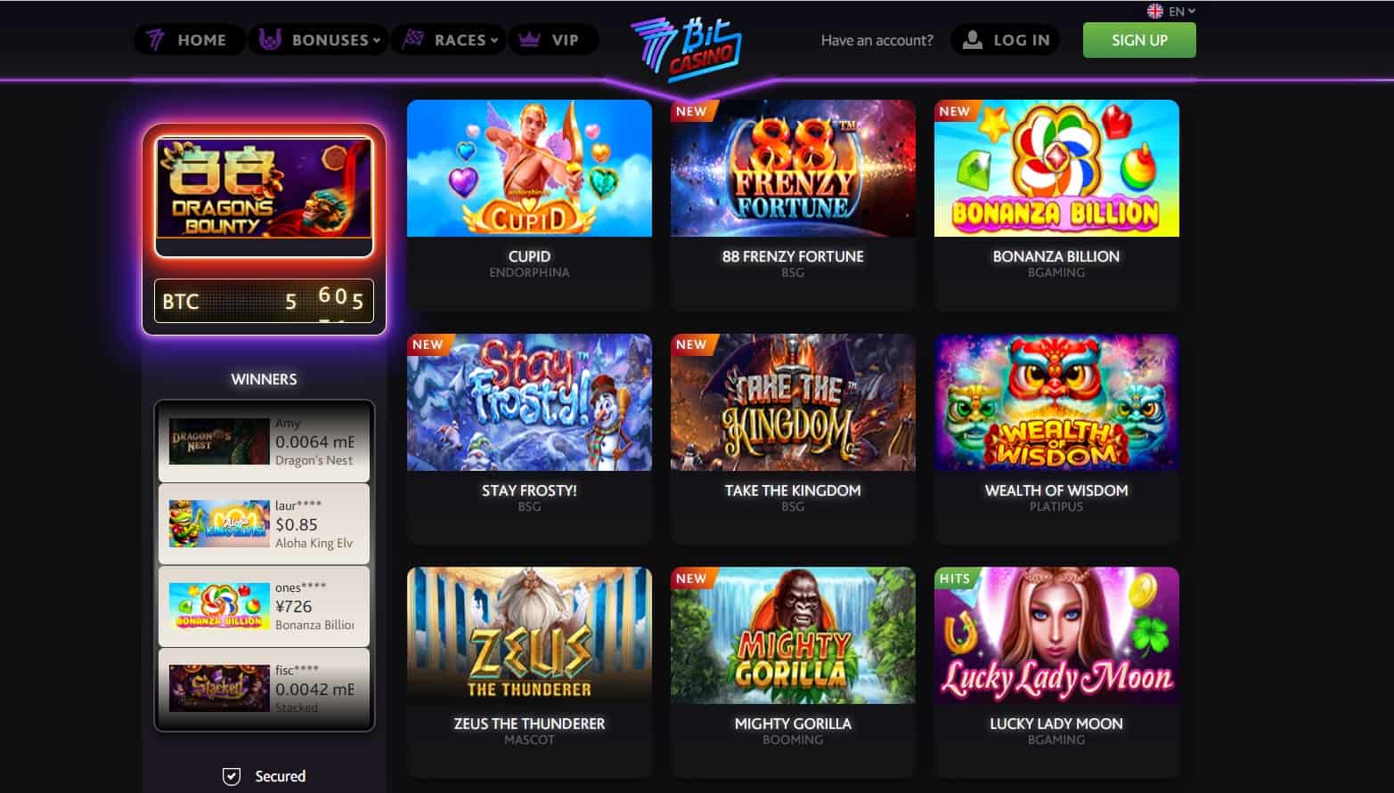 7bit Casino Games