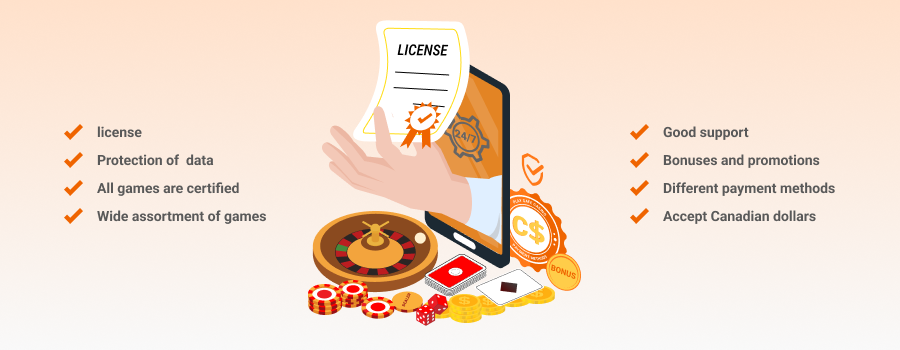 Security of the kahnawake online casino license